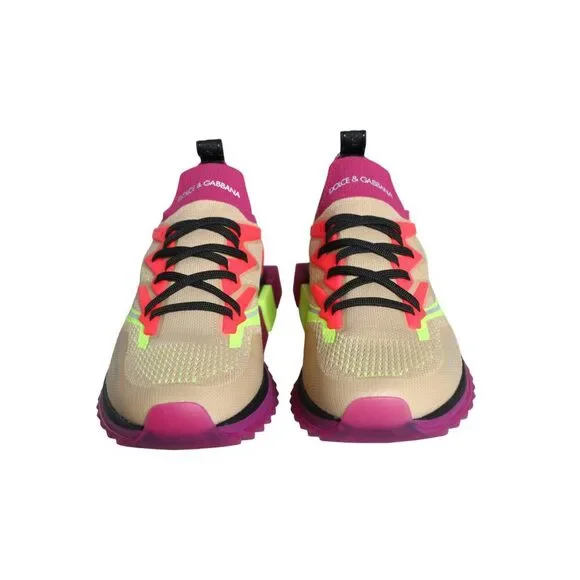 Dolce & Gabbana Multicolor Super King Low Top Sneakers Shoes